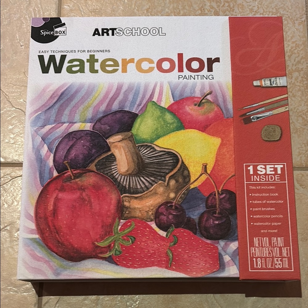 Watercolour Painting Kit (never used)